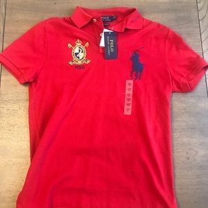 RED POLO RALPH LAUREN